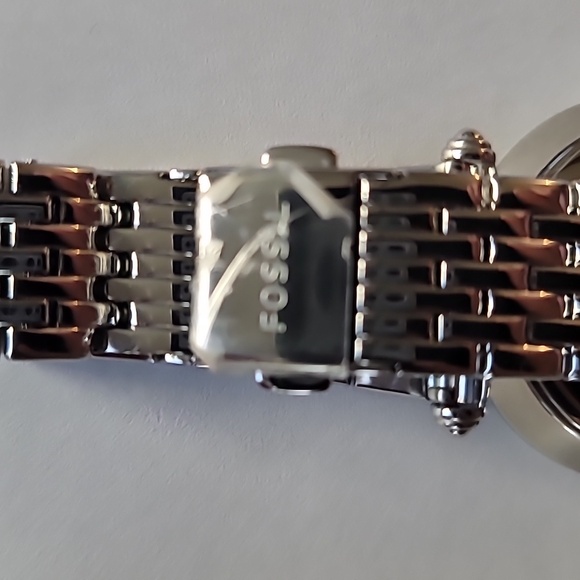 Fossil Women's Silver-Tone Watch with Crystal Accents - Picture 5 of 6